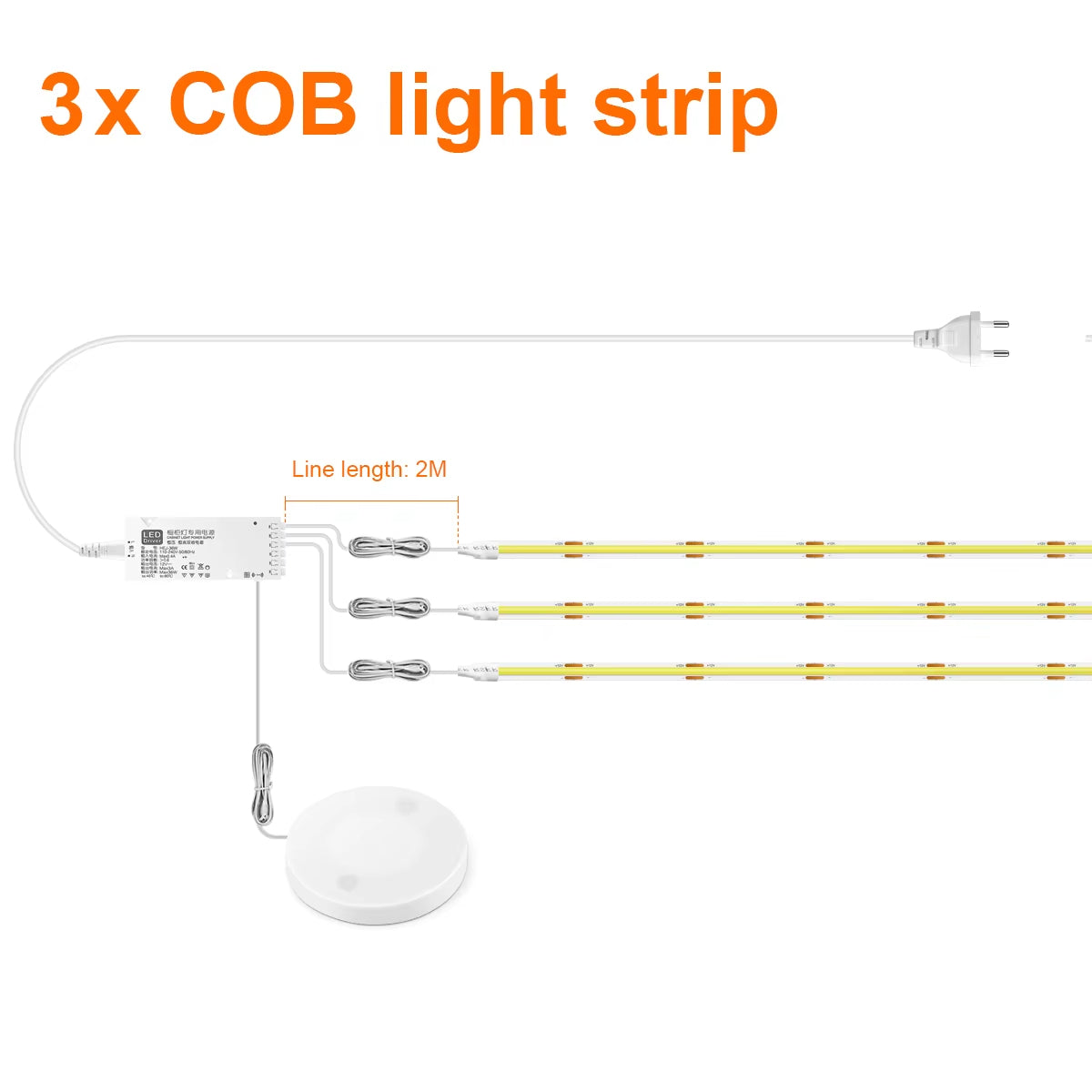 Portable LED Ambient Light Strip