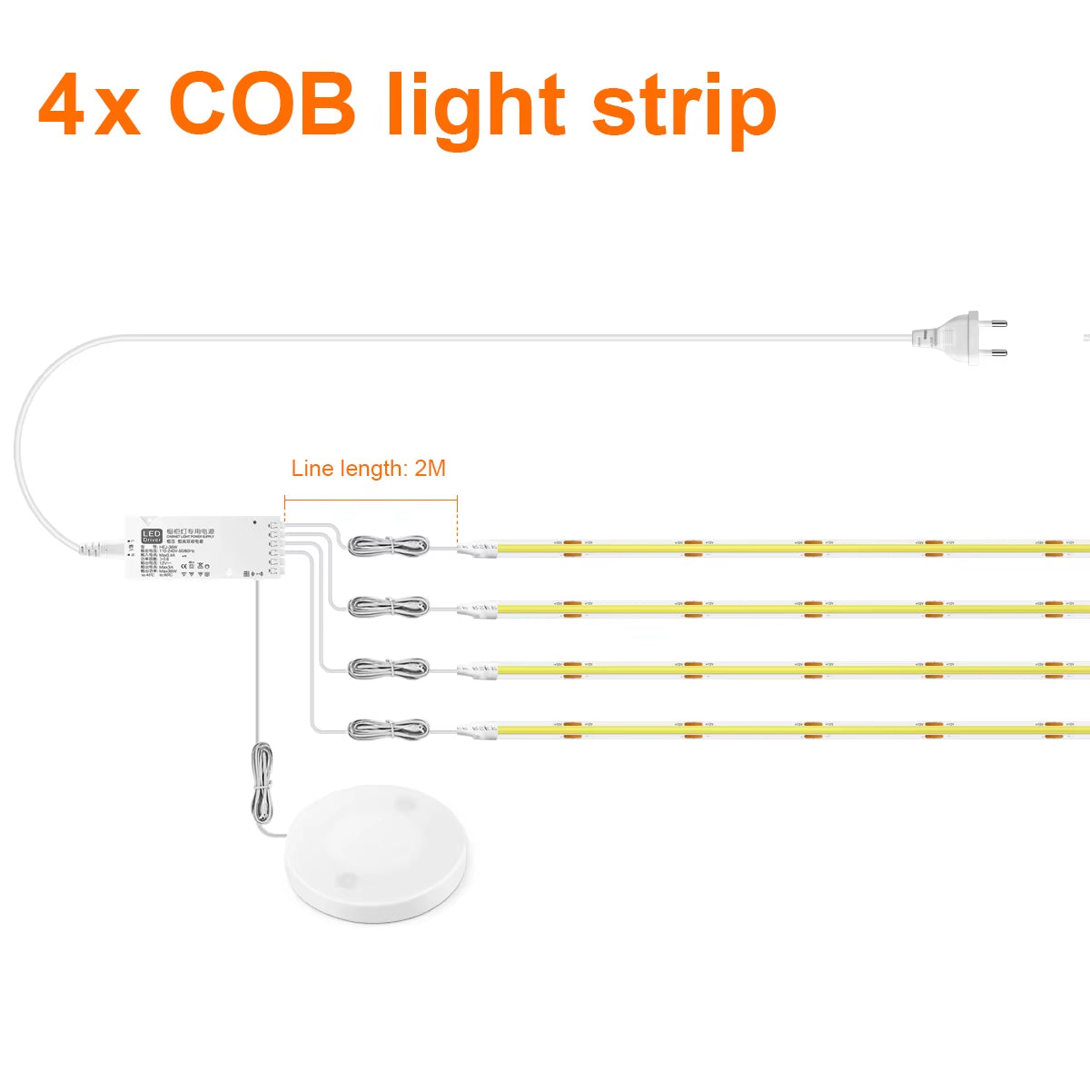 Portable LED Ambient Light Strip