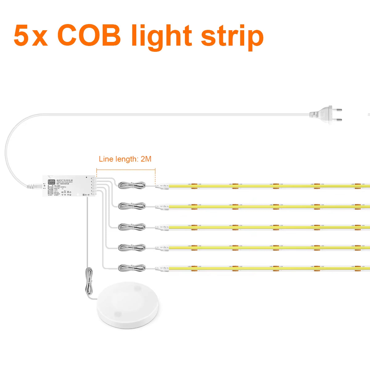 Portable LED Ambient Light Strip
