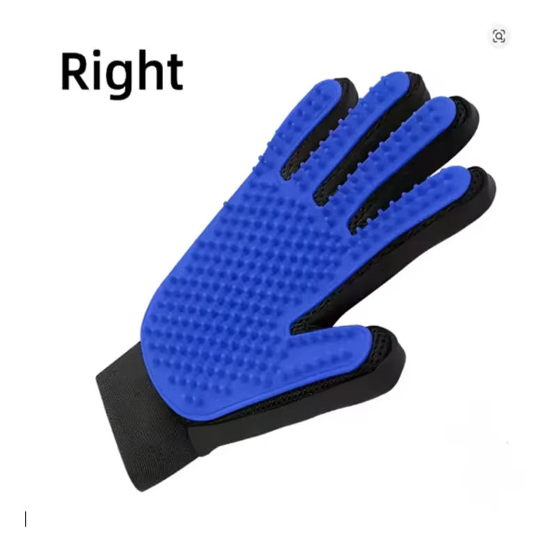 2-in-1 Pet Grooming Glove and Deshedding Brush