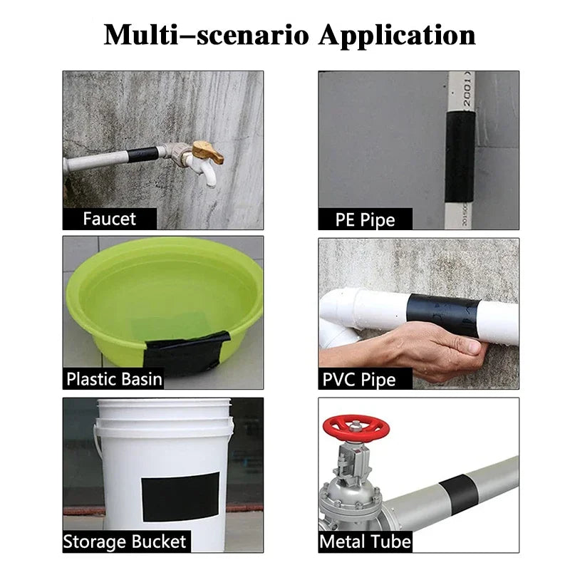 150cm Rubberized Waterproof Tape (Super Strong Flex Seai-style repair tape)