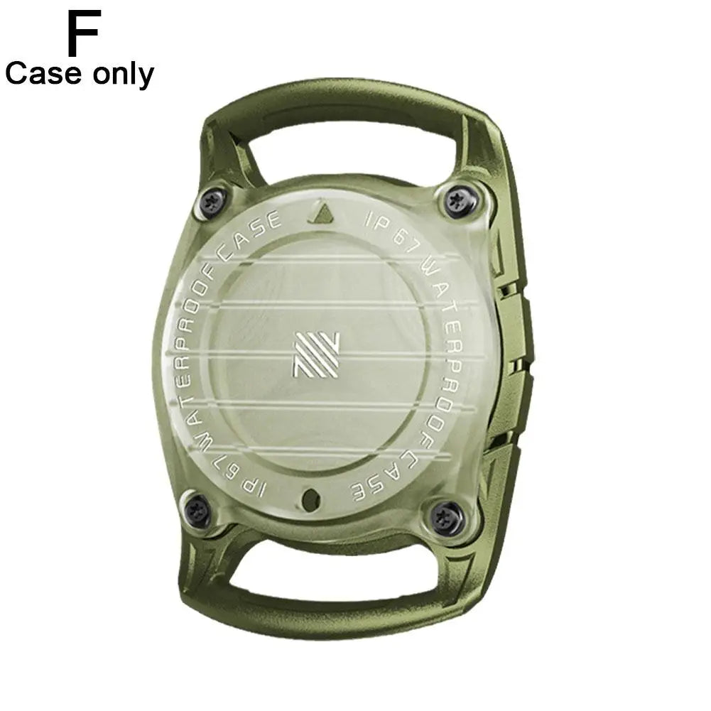 AirTag Pet Collar Case - Durable Waterproof GPS Tracker Holder for Dogs & Cats