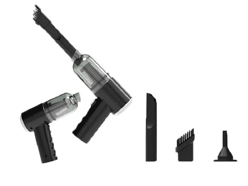 Portable Wireless Car Vacuum Cleaner - High Suction Mini Vac