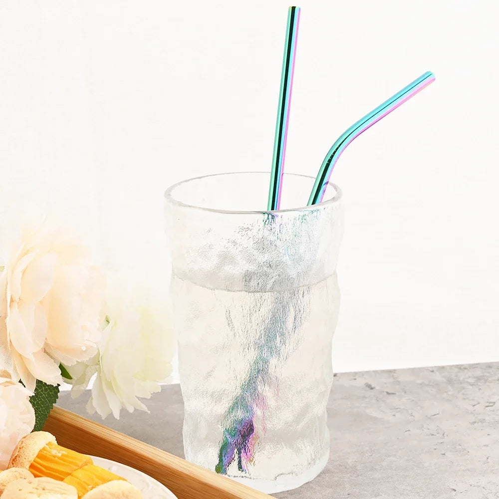 Reusable Stainless Steel Straws Set