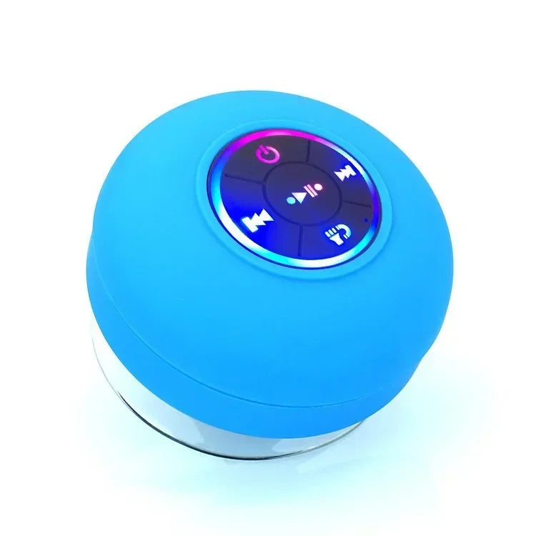 Waterproof Bathroom Speaker with Suction Mount