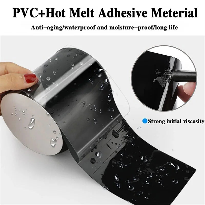 150cm Rubberized Waterproof Tape (Super Strong Flex Seai-style repair tape)