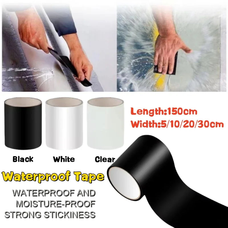 150cm Rubberized Waterproof Tape (Super Strong Flex Seai-style repair tape)