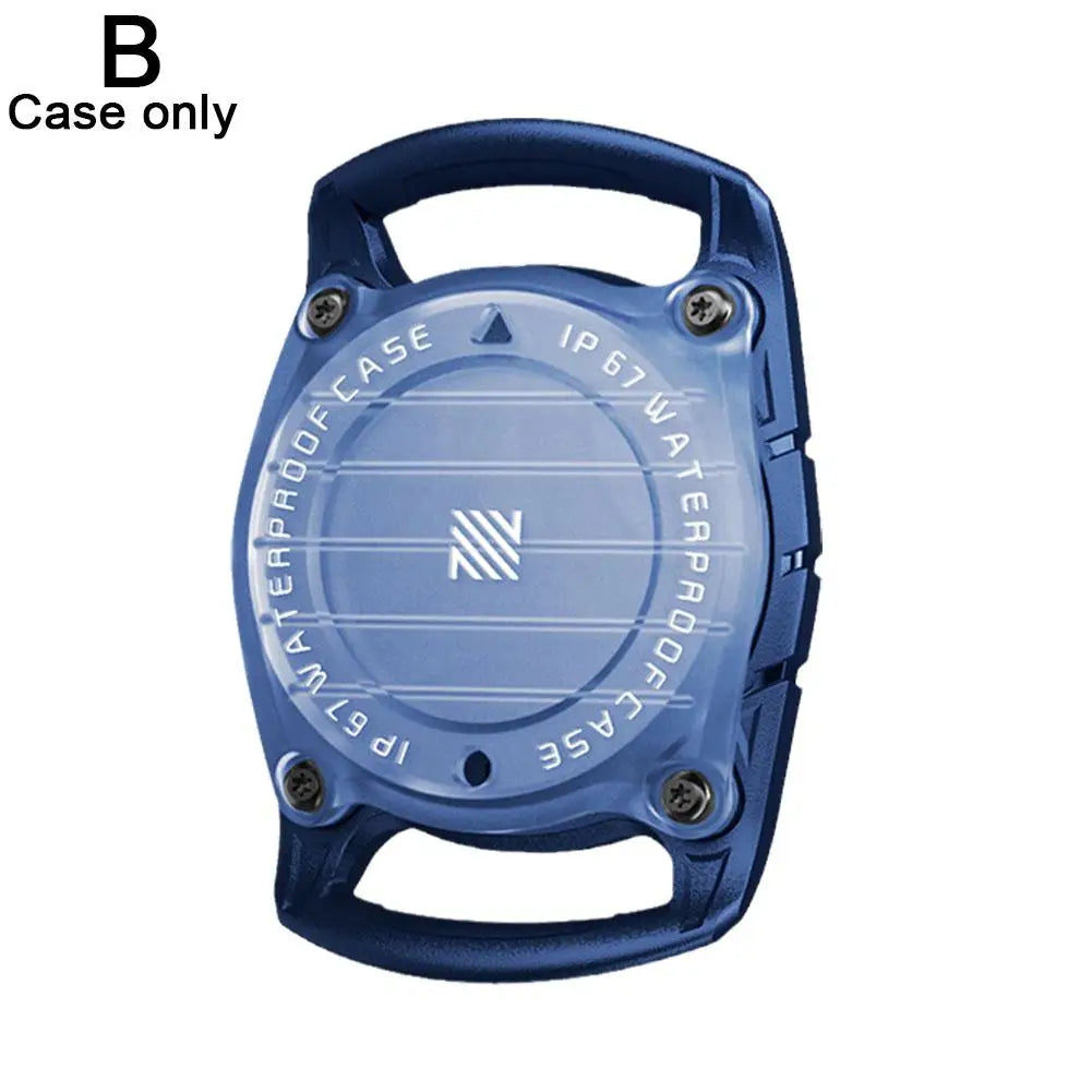 AirTag Pet Collar Case - Durable Waterproof GPS Tracker Holder for Dogs & Cats