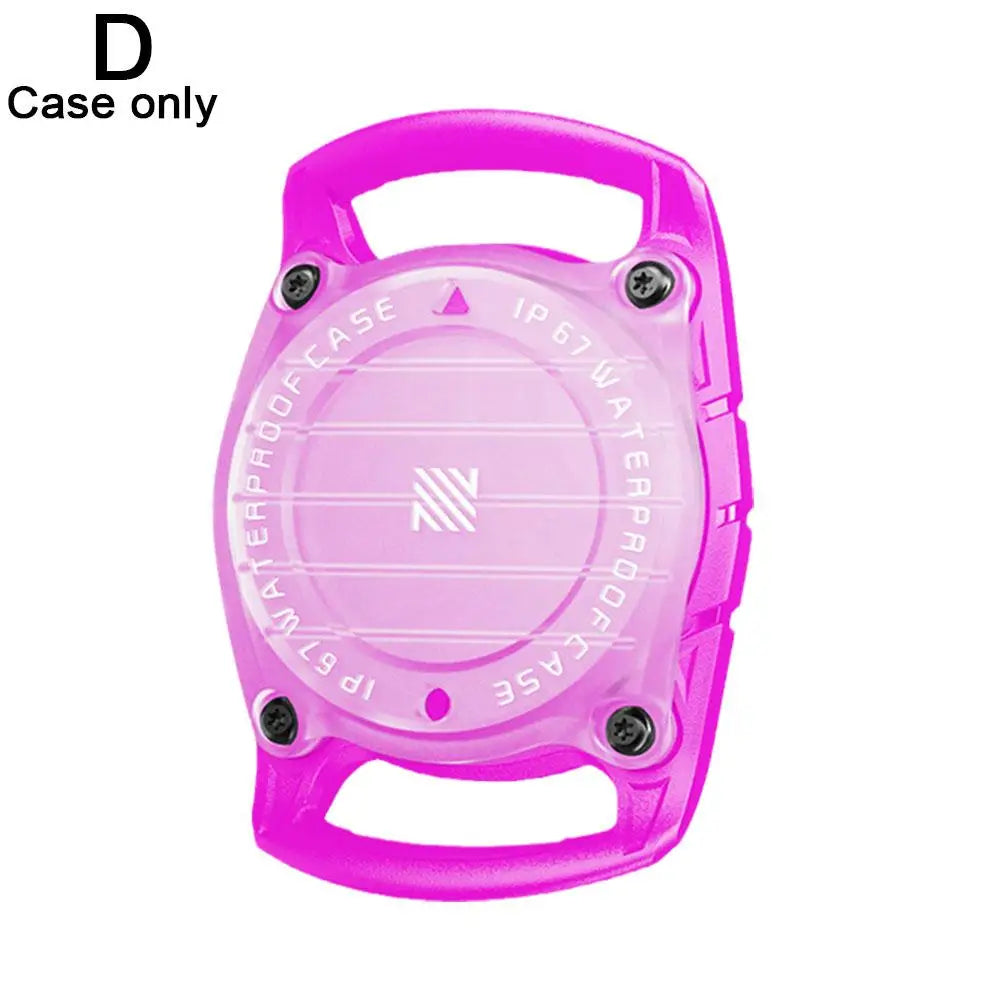 AirTag Pet Collar Case - Durable Waterproof GPS Tracker Holder for Dogs & Cats