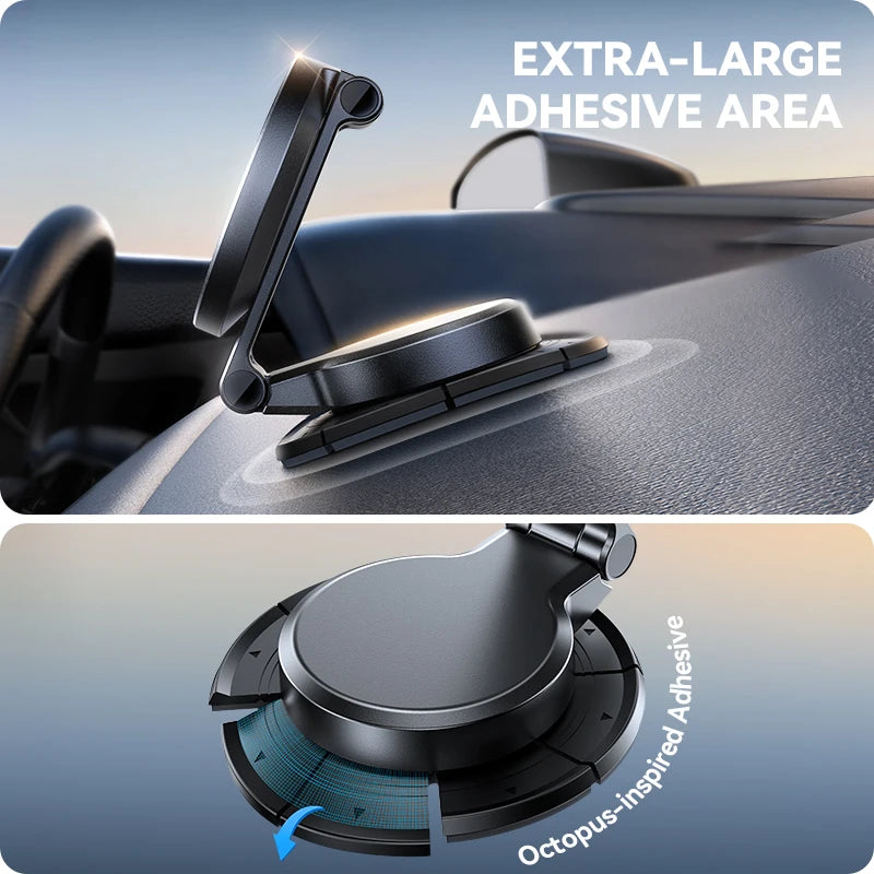 Joyroom Magnetic Car Mount with 15W Wireless Charging - 360° Rotation