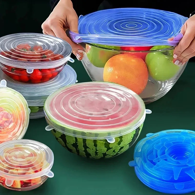 Silicone Stretch Lids (Set)