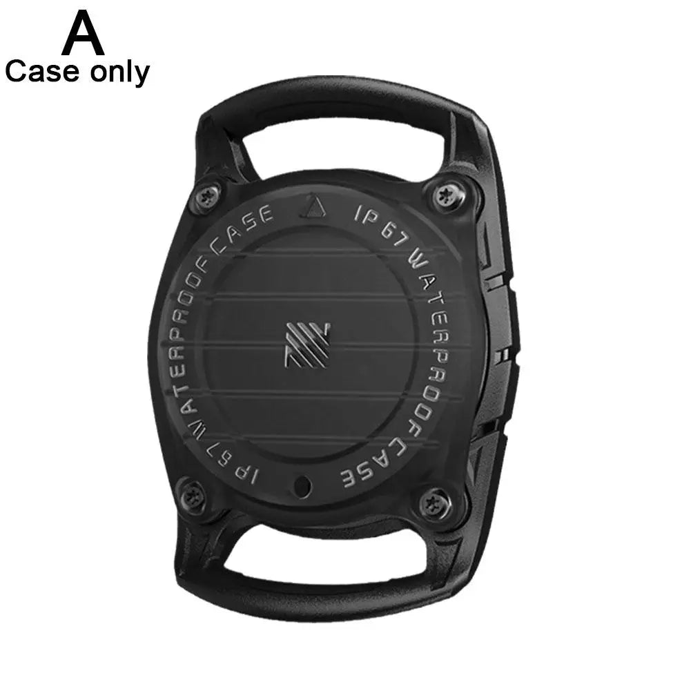 AirTag Pet Collar Case - Durable Waterproof GPS Tracker Holder for Dogs & Cats