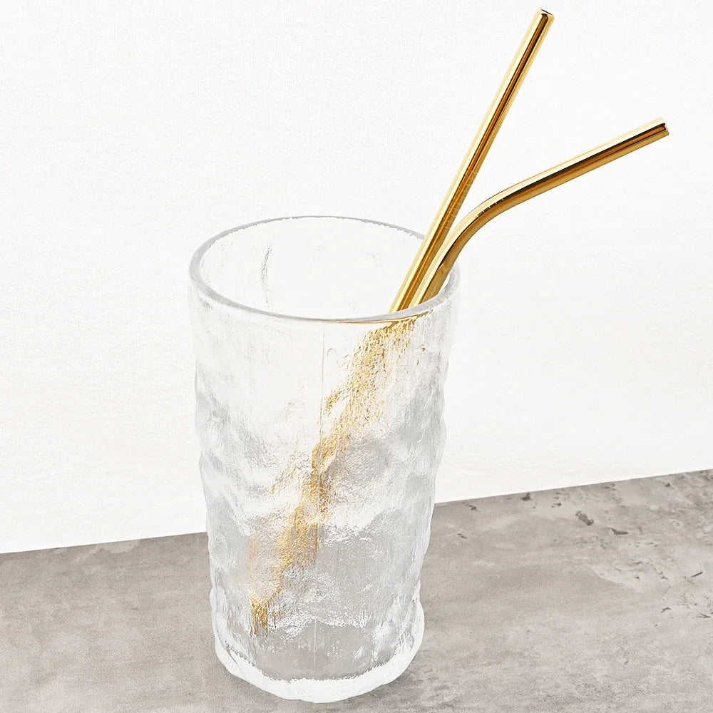 Reusable Stainless Steel Straws Set