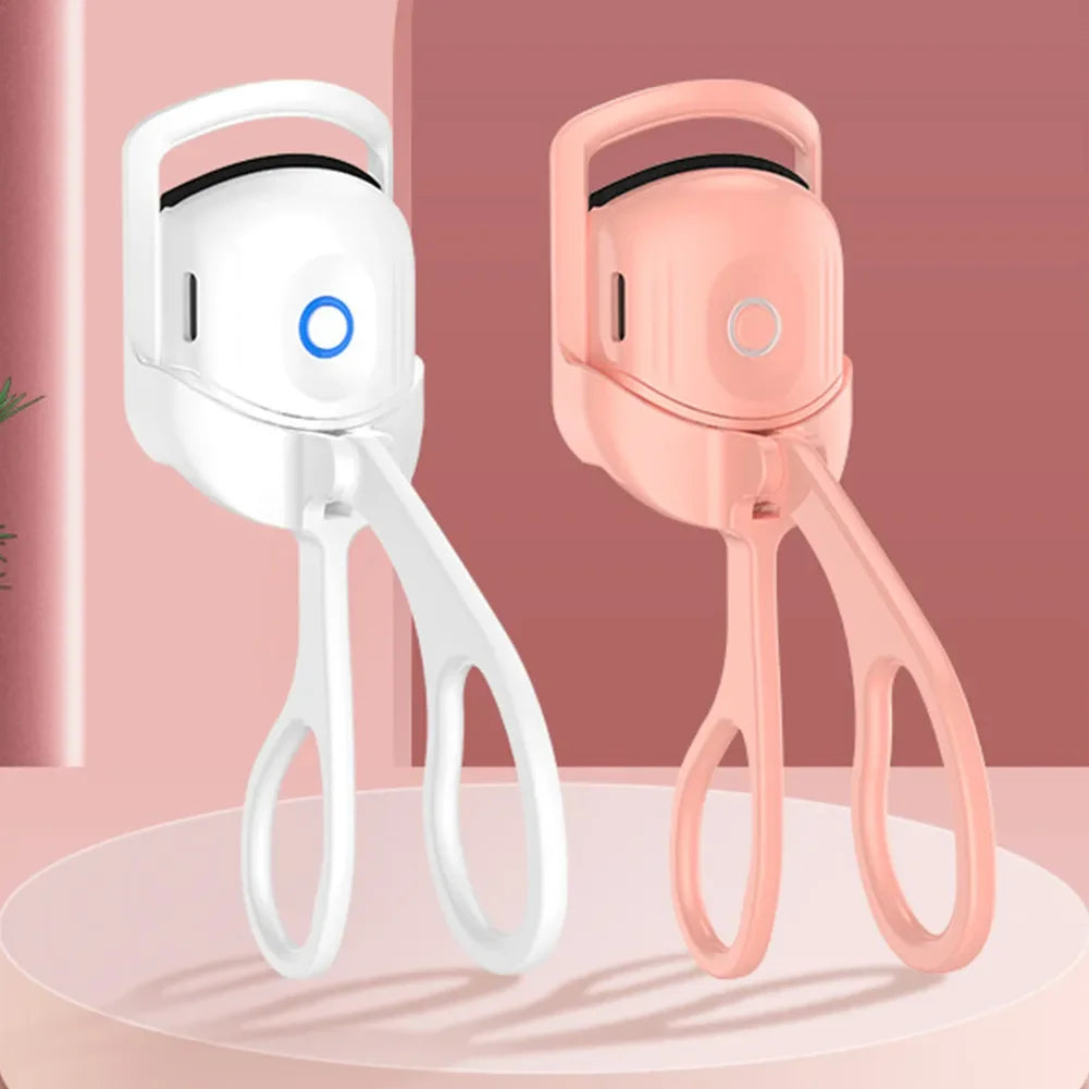 USB Heated Eyelash Curler - Rechargeable, Long-Lasting Lift