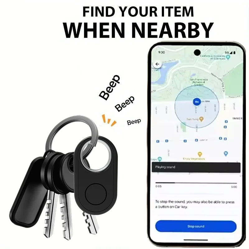 Long Distance Smart Tracker - Key Finder & Anti-Lost Alarm