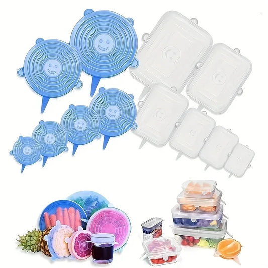 Silicone Stretch Lids (Set)