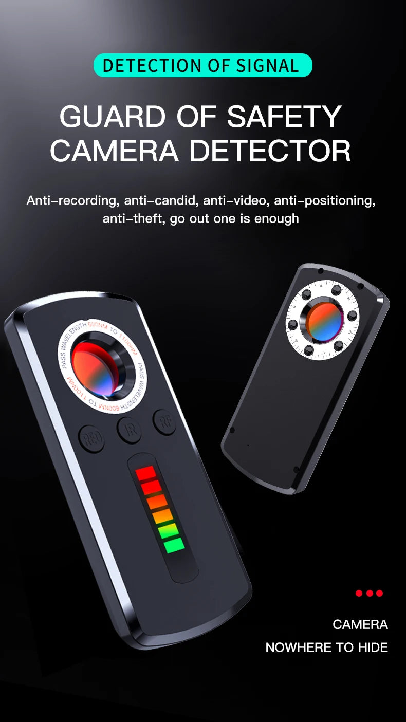 Hidden Camera & Spy Detector with LED Laser Scanner