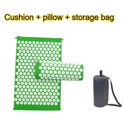 Acupressure Mat and Pillow Set