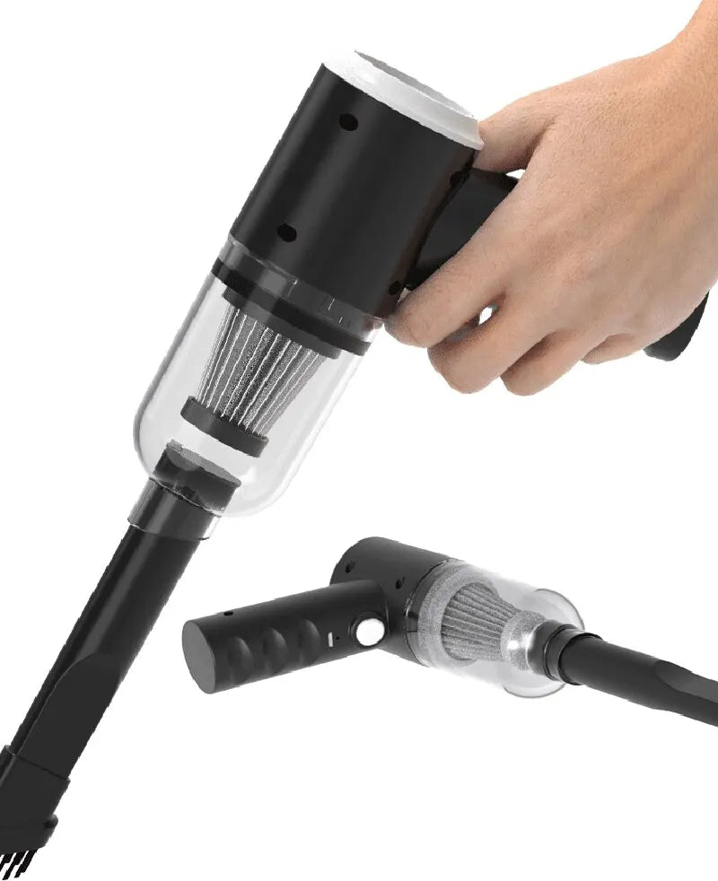 Portable Wireless Car Vacuum Cleaner - High Suction Mini Vac