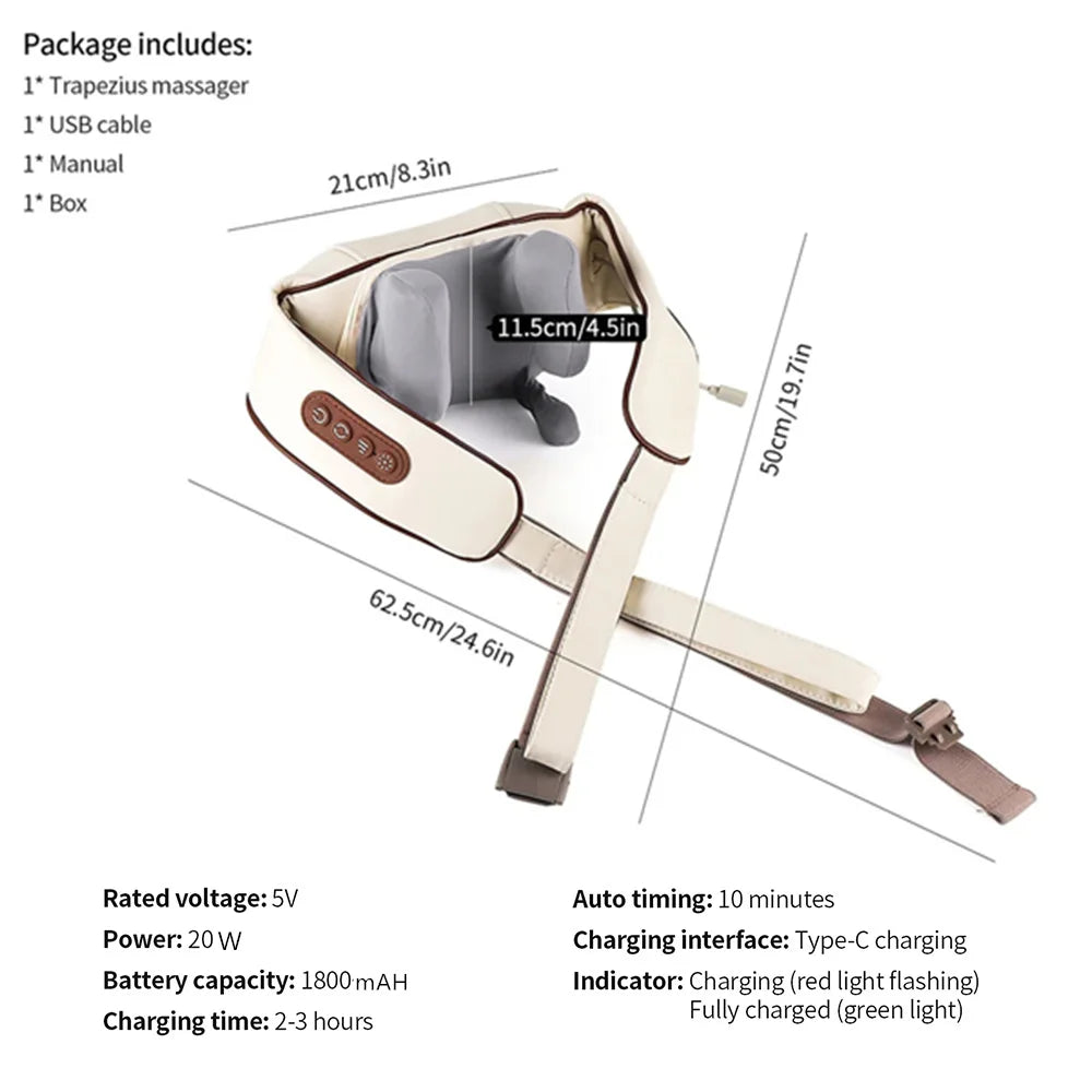 Heated Neck and Shoulder Massager