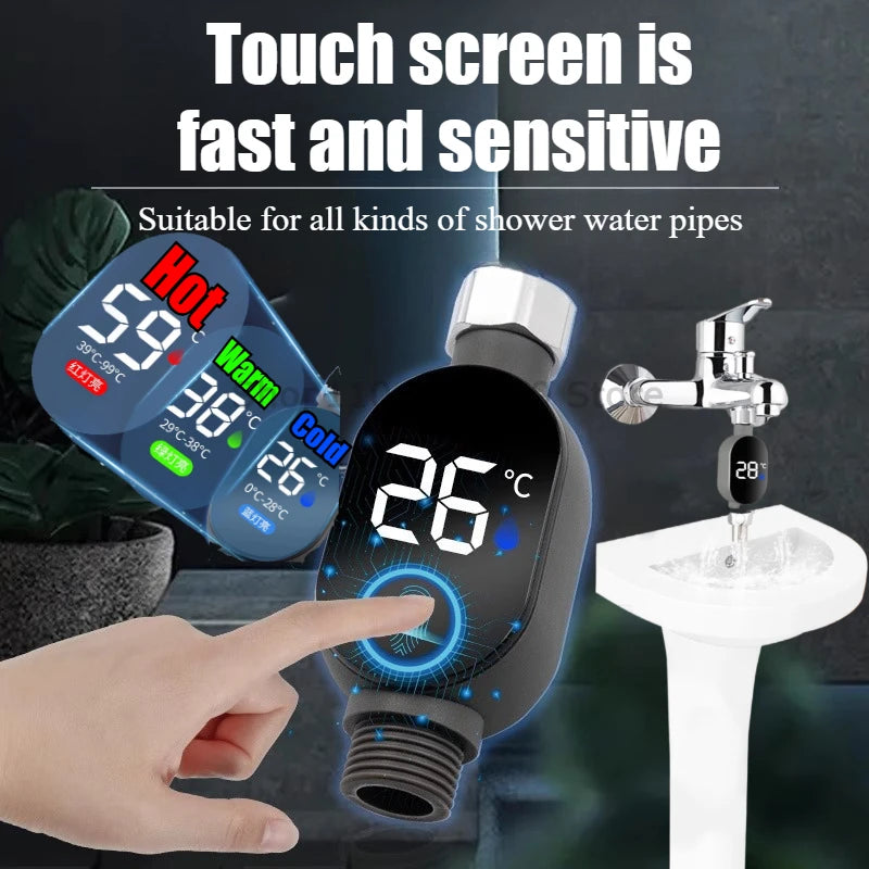 Led Digital Water Temperature Display for Shower Faucets