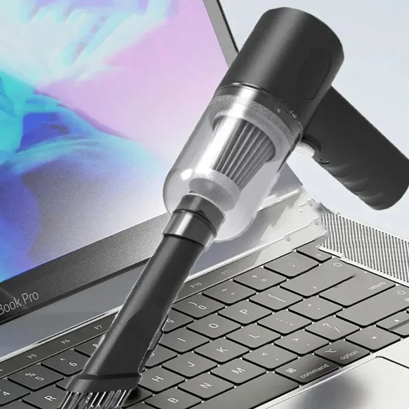 Portable Wireless Car Vacuum Cleaner - High Suction Mini Vac