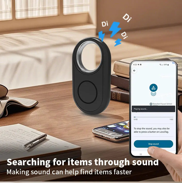 Long Distance Smart Tracker - Key Finder & Anti-Lost Alarm