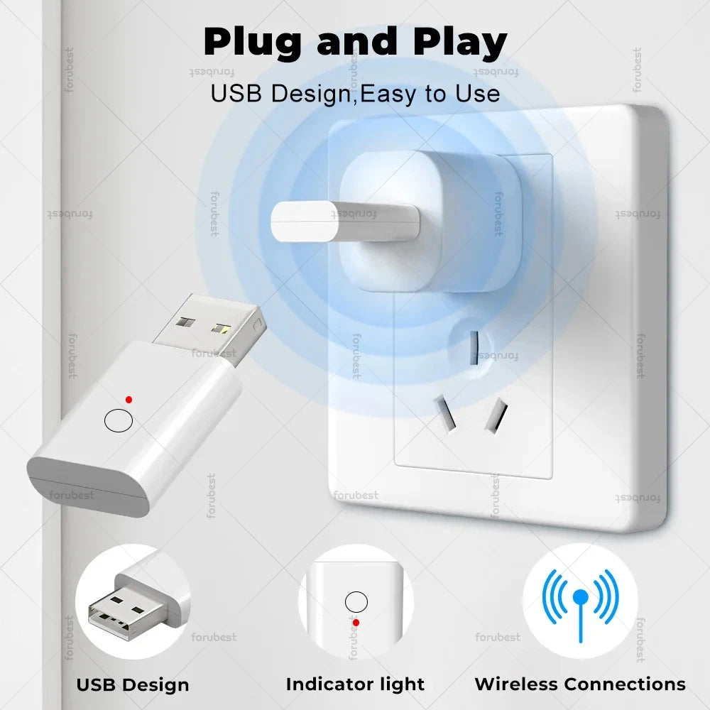 ZigBee 3.0 Signal Repeater - Smart Home Range Extender
