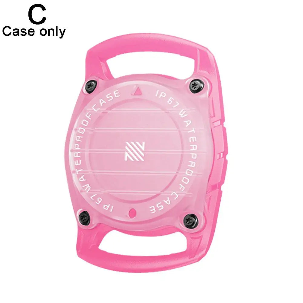 AirTag Pet Collar Case - Durable Waterproof GPS Tracker Holder for Dogs & Cats