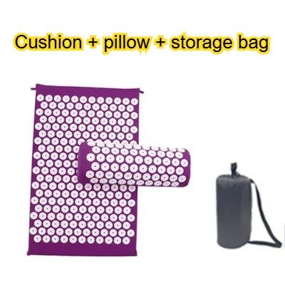 Acupressure Mat and Pillow Set