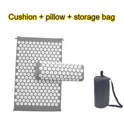 Acupressure Mat and Pillow Set