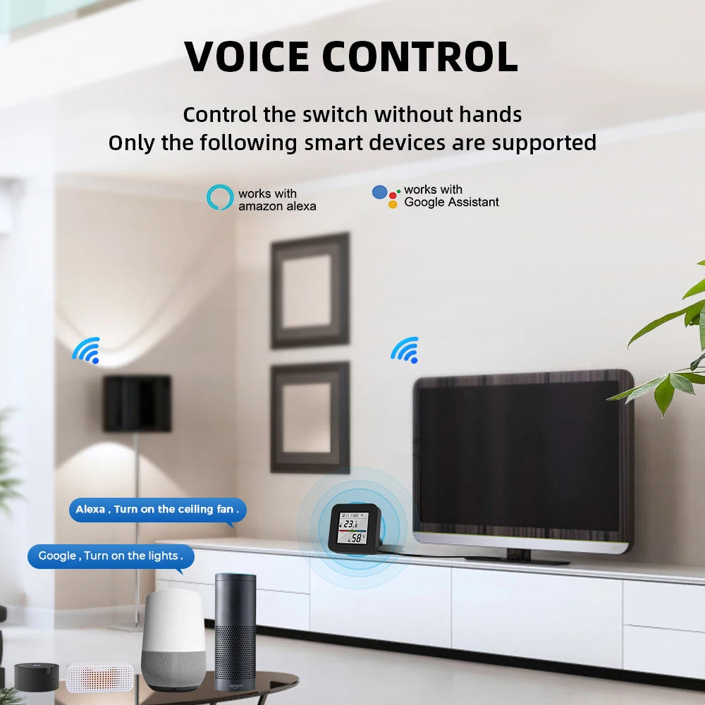 WIFI Tuya Smart Universal Remote - Temperature & Climate Control Hub