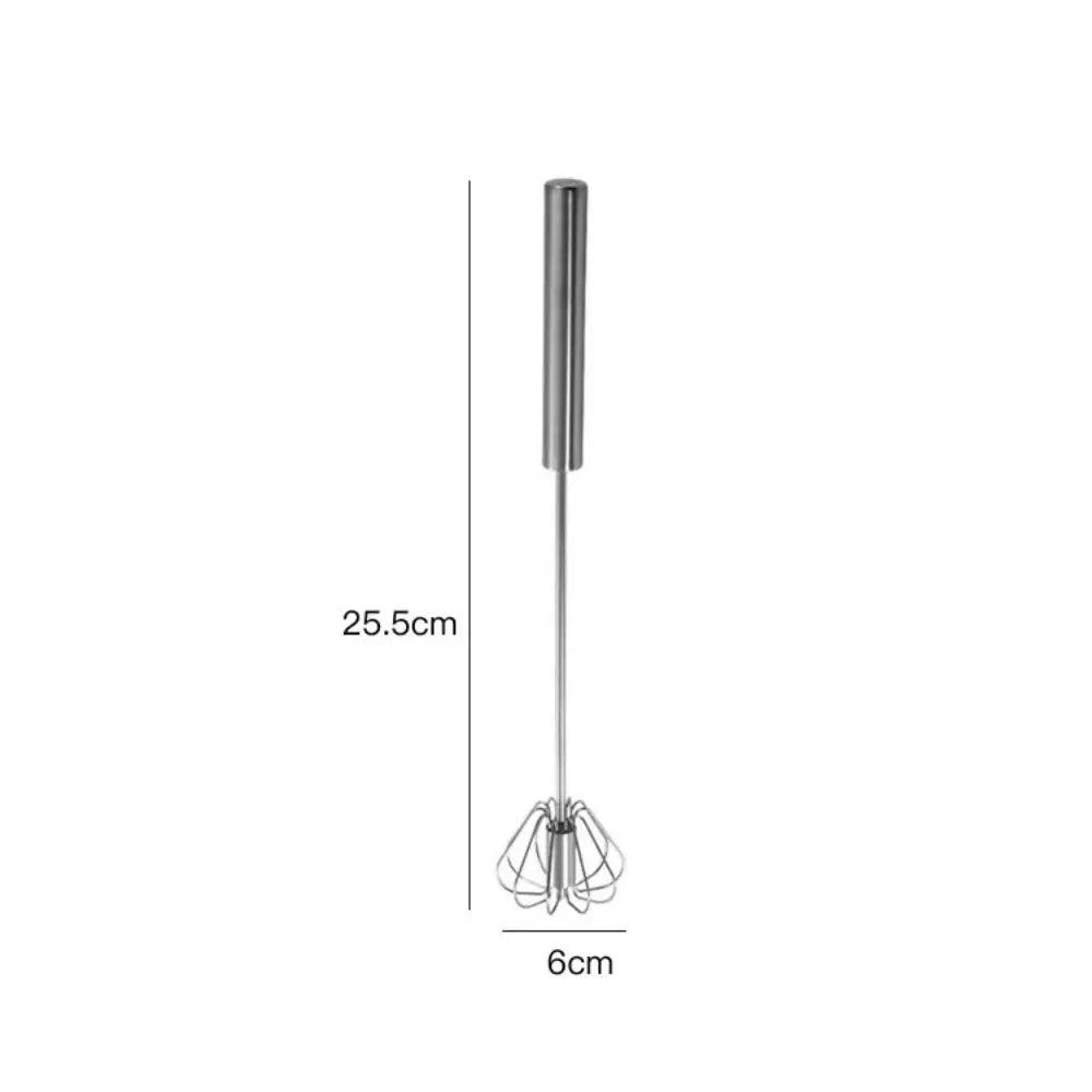 Stainless Steel Rotary Whisk & Mixing Tool